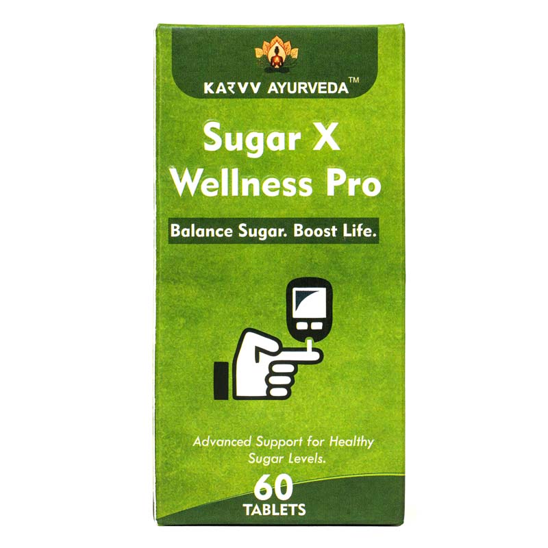 Sugar X Wellness Pro – Ayurvedic Support for Healthy Blood Sugar Levels (60 Tablets)