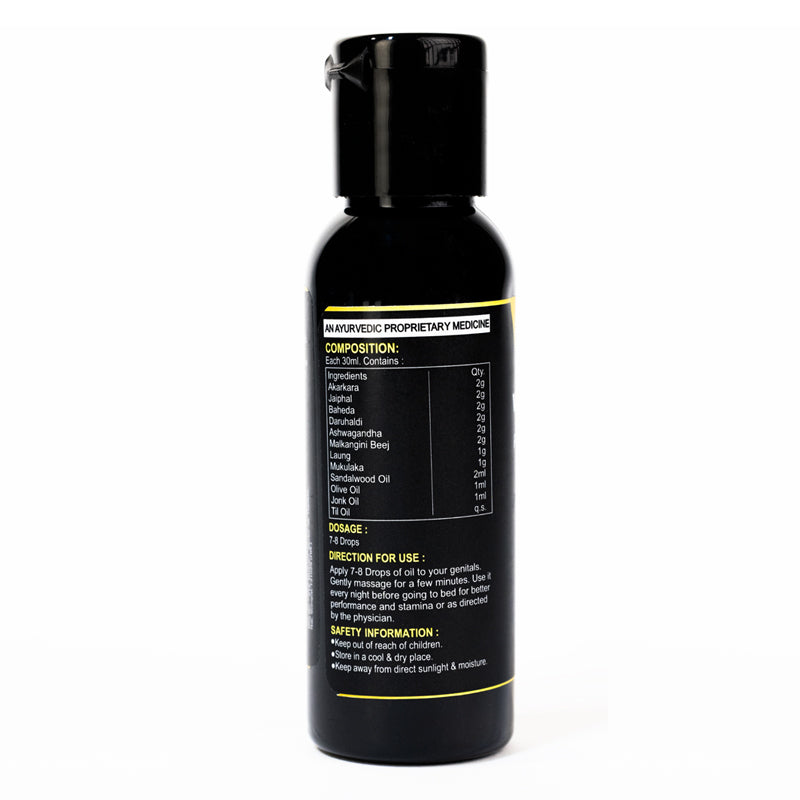 Men Wellness Power Oil – Ayurvedic Vitality & Performance Support Oil (30 ml)