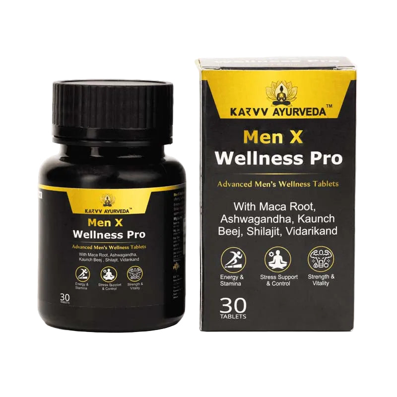 Men X Wellness Pro – Advanced Men’s Strength, Stamina & Vitality Tablets (30 Tablets)